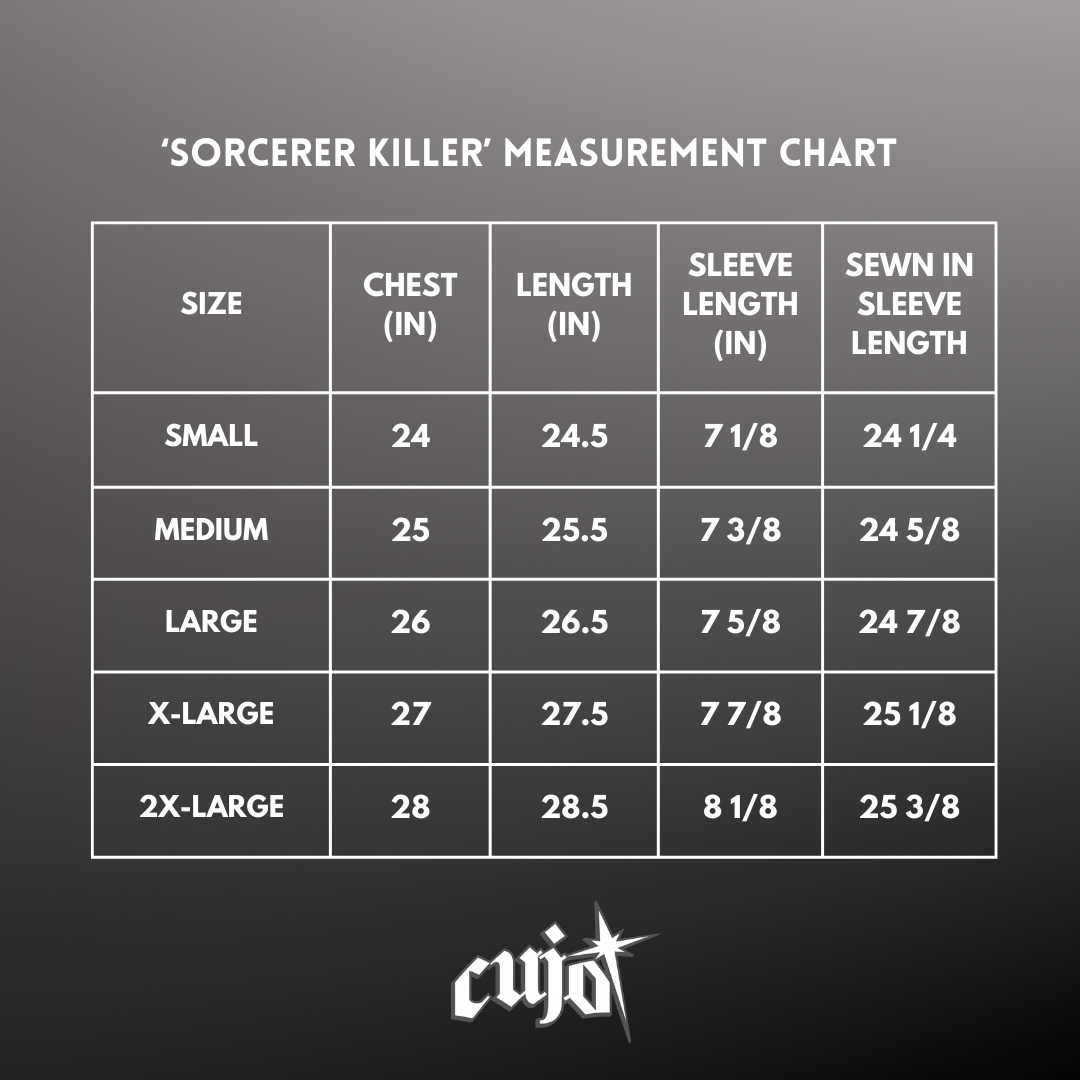 “SORCERER KILLER” LONG SLEEVE TEE